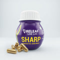 Sharp Ayurvedic Herbal Capsules with Brahmi, Ashwagandha & Kumkuma, Supports Cognitive Wellness & Focus, 60 Veg Capsules – 300 mg each