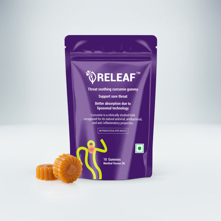 Throat Soothing Curcumin Gummy