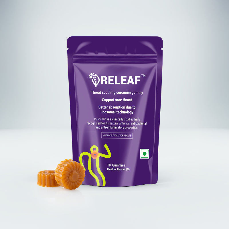 Throat Soothing Curcumin Gummy