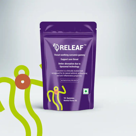 Throat Soothing Curcumin Gummy