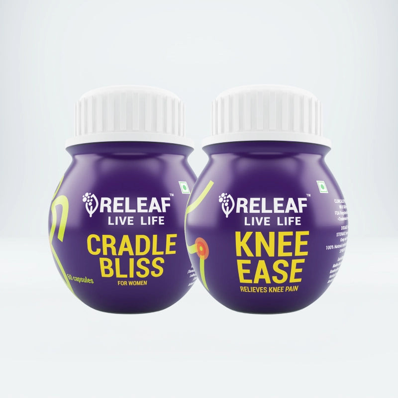 Holistic Motherhood Support Combo, Ayurvedic Capsules to Enhance Fertility, Balance Hormones & Strengthen Joints