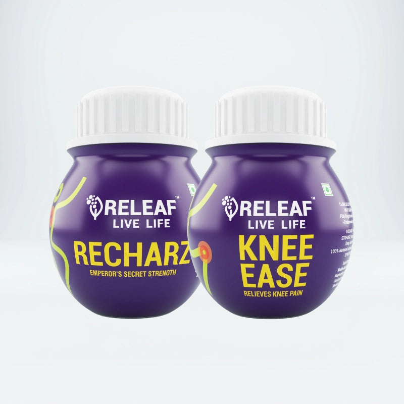 Active Life Supplement Kit, Supports Joint Comfort, Mobility & Daily Energy with Herbal Ayurvedic Joint Care + Natural Energy Capsules