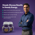 Glyco Steady Herbal Glucose Support Capsules, Ayurvedic Blend with Saptarangi & Meshashringi, 60 Veg Capsules – 500 mg each