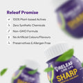 Sharp Ayurvedic Herbal Capsules with Brahmi, Ashwagandha & Kumkuma, Supports Cognitive Wellness & Focus, 60 Veg Capsules – 300 mg each
